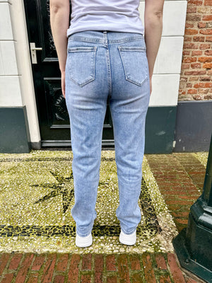 HELLO MISS STRAIGHT JEANS BLUE